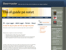 Tablet Screenshot of beermaster.se